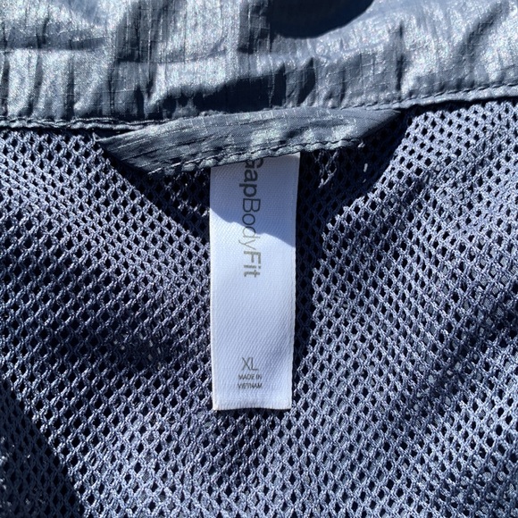 GapBody Fit Nylon Dusty Blue Colored Athletic Vest - Picture 6 of 8